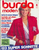  BURDA MODEN 1986 4