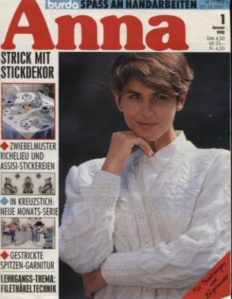 ANNA BURDA Spaß an Handarbeiten 1992 1