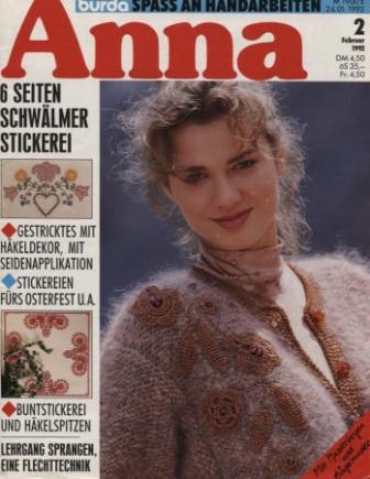 ANNA BURDA Spaß an Handarbeiten 1992 2