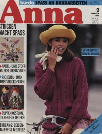 ANNA BURDA Spaß an Handarbeiten 1993 2