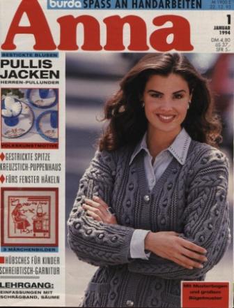 ANNA BURDA Spaß an Handarbeiten 1994 1