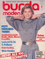  BURDA MODEN 1987 1   
