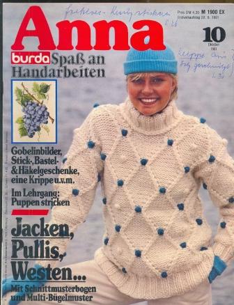   ANNA BURDA Spaß an Handarbeiten 1981 10