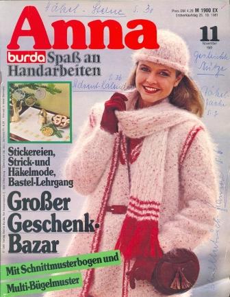   ANNA BURDA Spaß an Handarbeiten 1981 11